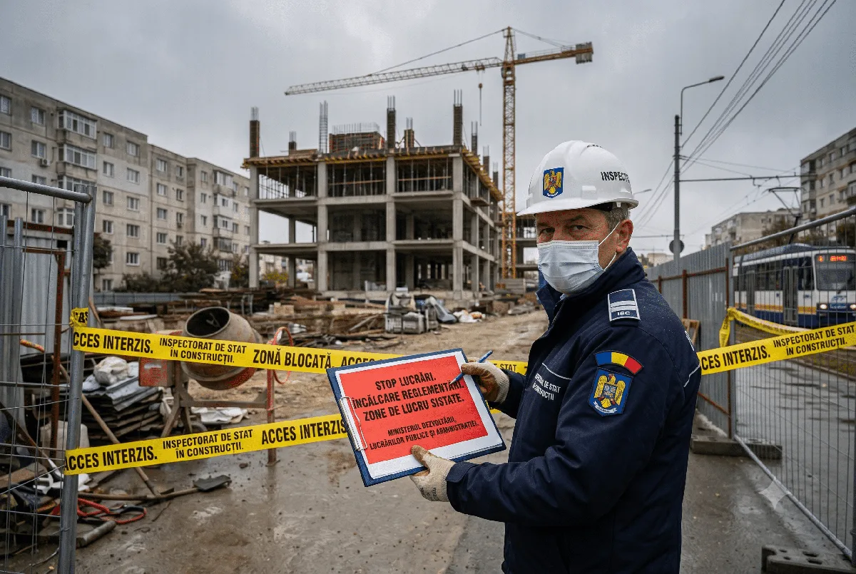Amenzi ISC construcții pentru lipsa dirigintelui atestat