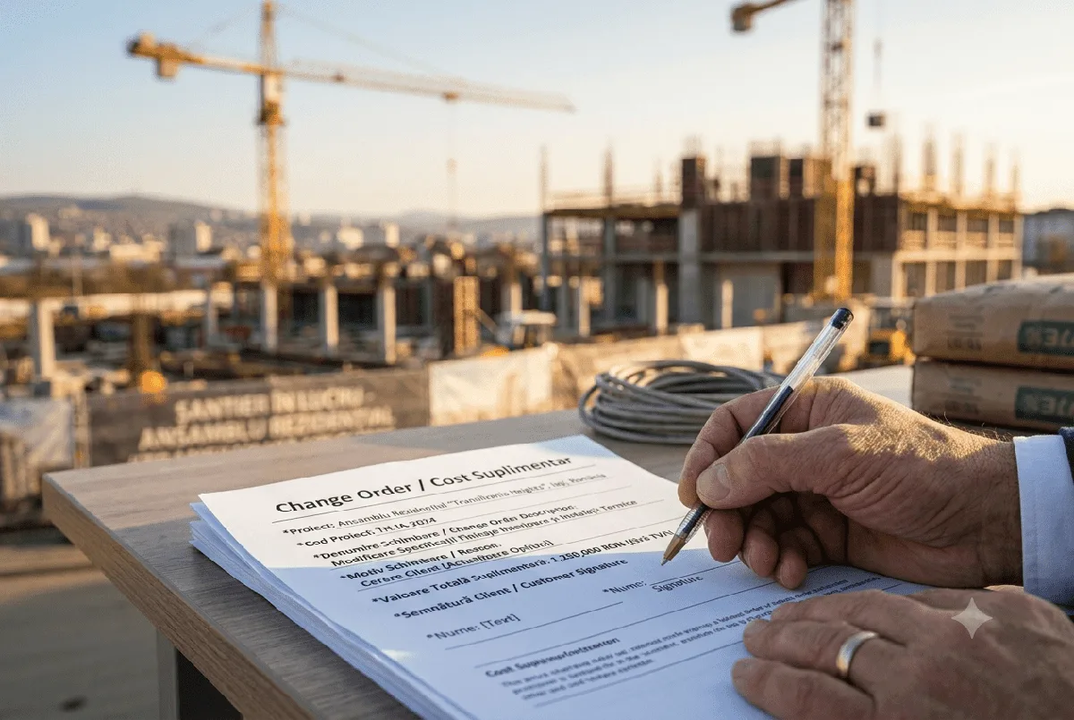 Riscuri financiare pe șantier generate de contracte slabe